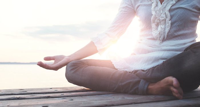 deep meditation open mind