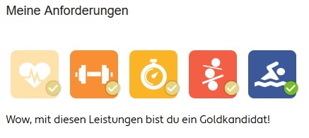 Sportabzeichen anforderungen